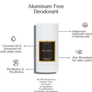 No. 1 Natural Deodorant - Jasmine, Cedar, Incense & Vetiver